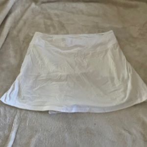 White Lululemon Skort
